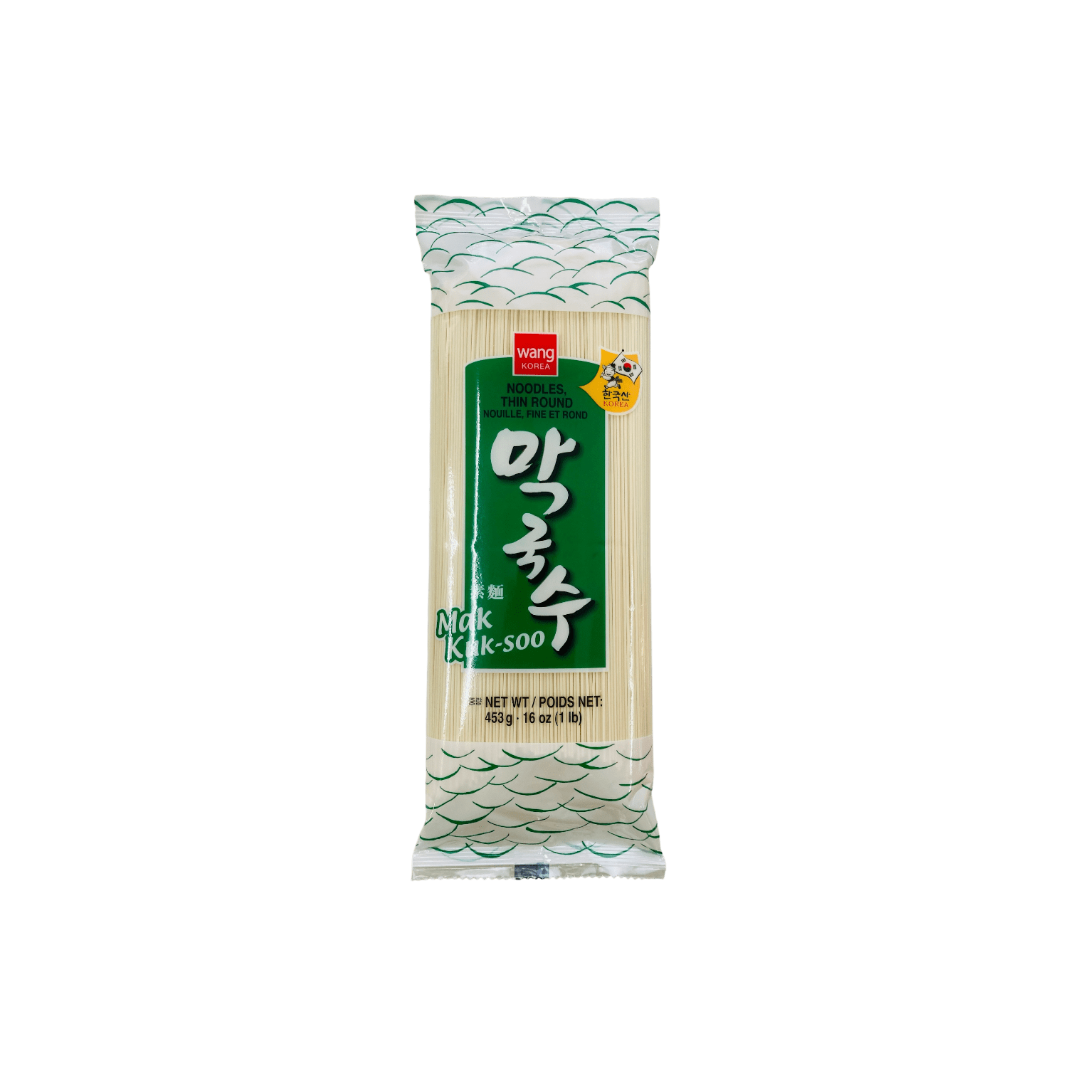 WANG Noodle WANG Dried Noodles for Mak Kuk-Soo 453g