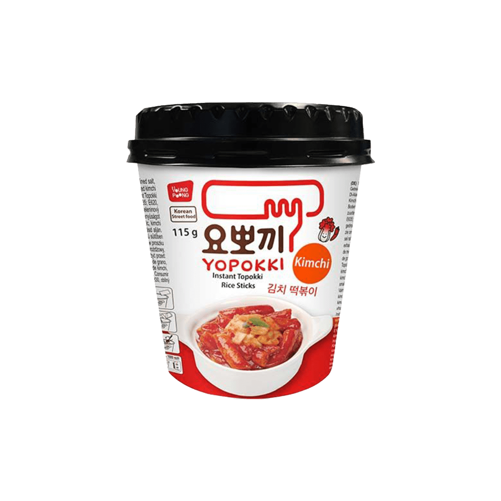 Yopokki Cup Noodle Yopokki Instant Topokki Kimchi 115g